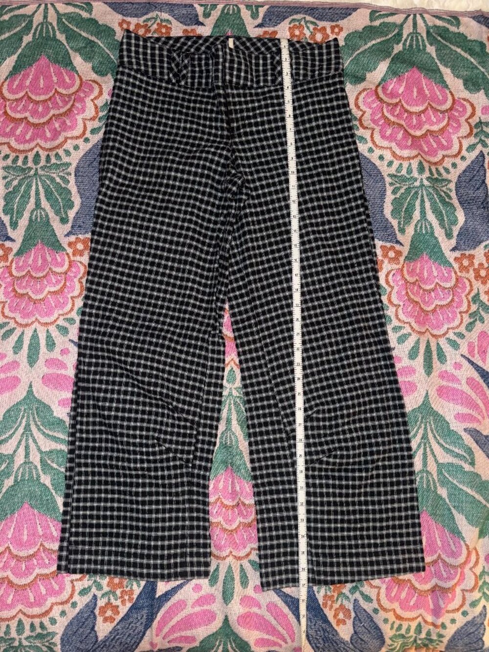 Time Flies Low-Rise Clean Trousers